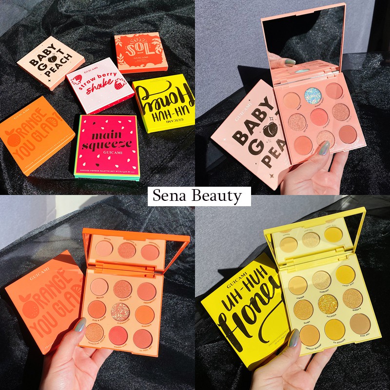 Bảng Phấn Mắt Guicami 9 Ô Baby Got Peach Bảng Dupe Hoàn Hảo Của Colourpop