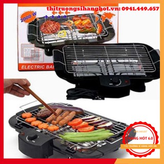 [GIÁ HỦY DIỆT] Bếp Nướng Điện Cao Cấp Không Khói Electric Barbecue Grill 2000W