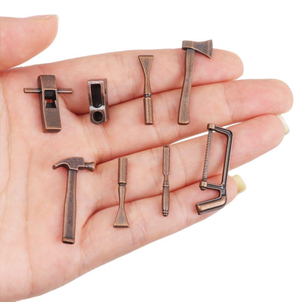 Bộ Dụng Cụ Sửa Chữa Mini Cho Nhà Búp Bê Tỉ Lệ 1 / 12