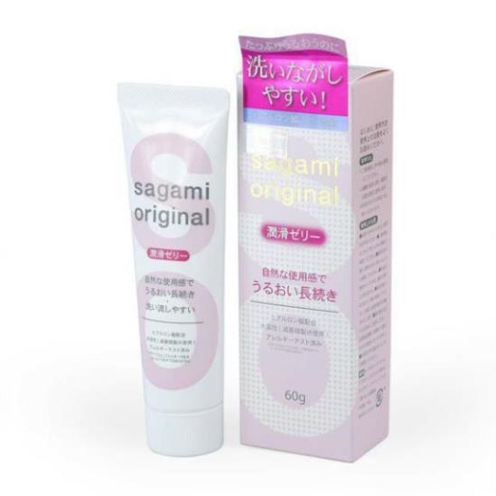 Gel Bôi Trơn [CHÍNH HẪNG] và tạo độ ẩm tự nhiên Sagami Original - Tuýt 60g chính hãng