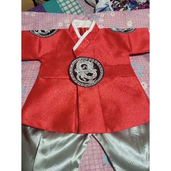 Bộ hanbok bé trai mẫu chuẩn Hàn