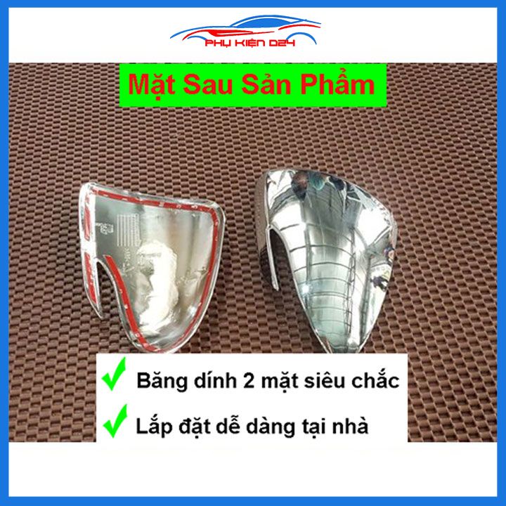 Ốp gương Elantra 2018-2019-2020-2021 mạ crom bảo vệ chống trầy trang trí làm đẹp xe