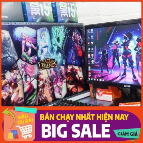 HÀNG CHÍNH HÃNG -  Thùng Máy Chơi Game LOL CF PUBG Mb Au AOE Bền Đẹp Chất CASE Tướng Liên Minh | WebRaoVat - webraovat.net.vn