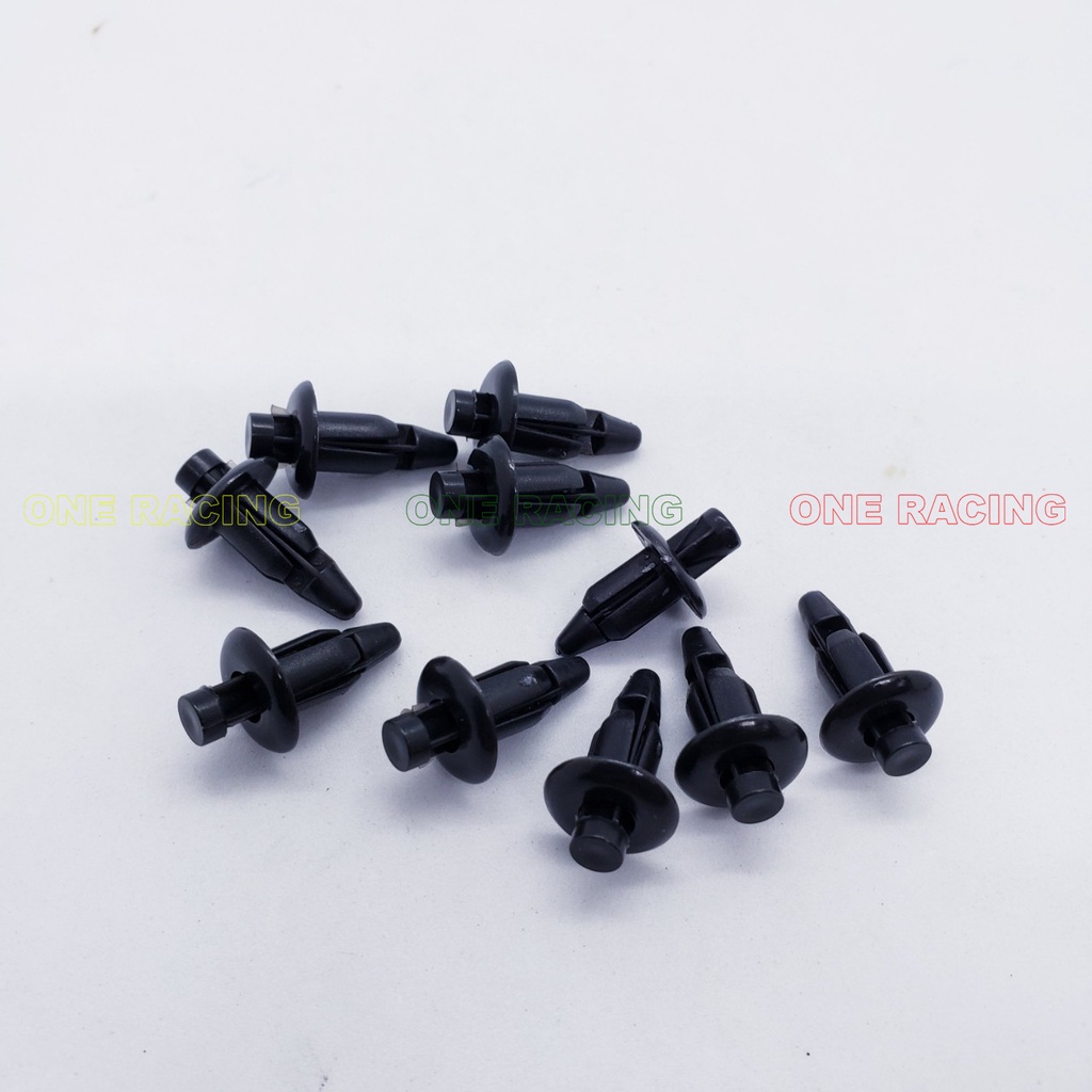 COMBO 10 Ốc bấm nhựa dàn áo 6li winner exciter và dòng xe khác, mẫu cao cấp chuẩn zin các hãng