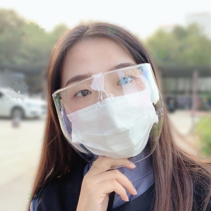 Kính chống giọt bắn Face Shield (Nam - Nữ) giúp phòng chống dịch là mặt nạ bảo hộ hiệu quả an toàn - Gia dụng Phước Hòa