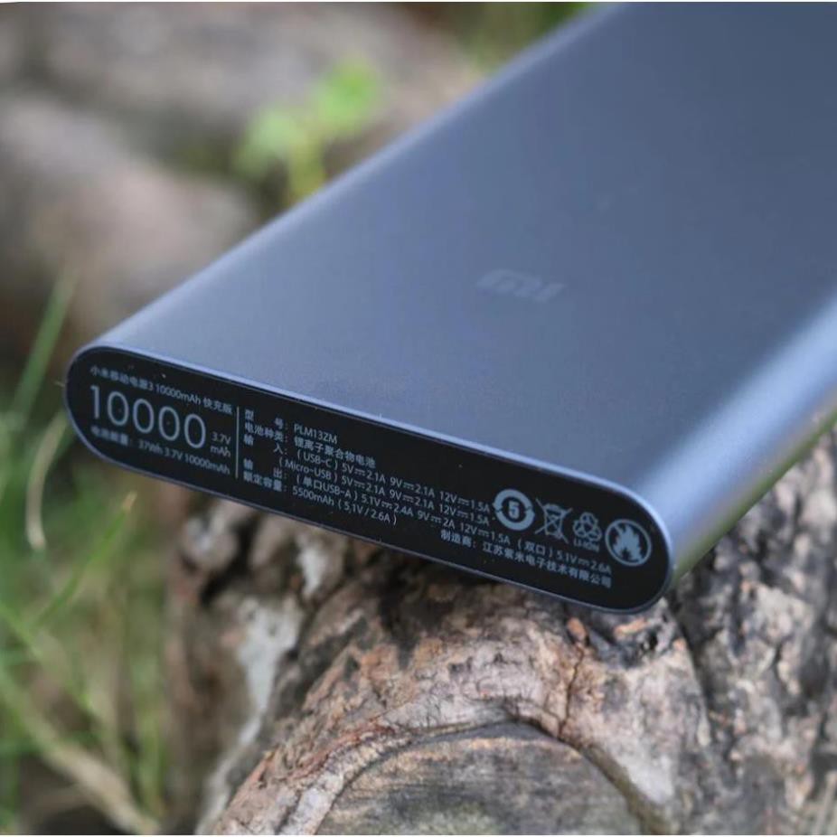 Pin Sạc Dự Phòng Xiaomi 10000mAh Gen 3 New 2020 Sạc Nhanh QC 3.0