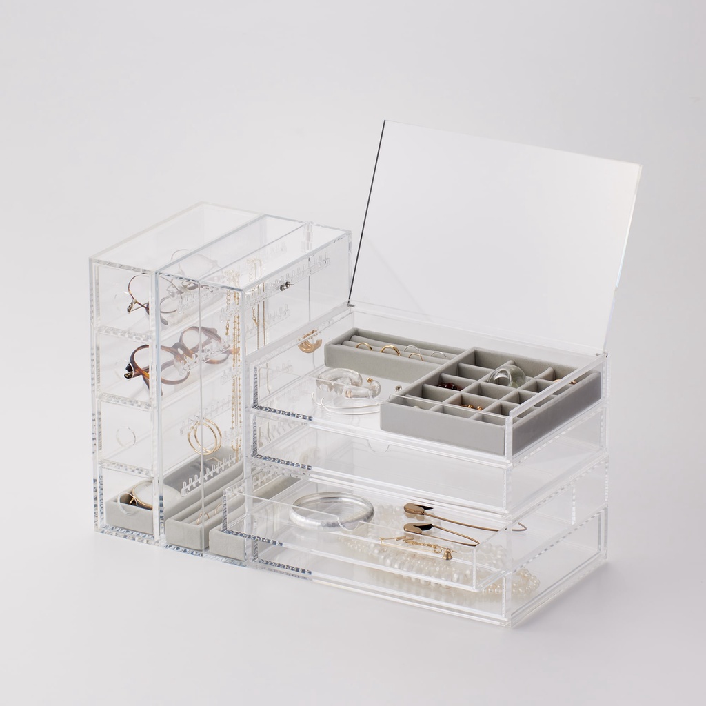 Muji Hộp Mica Đựng Trang Sức