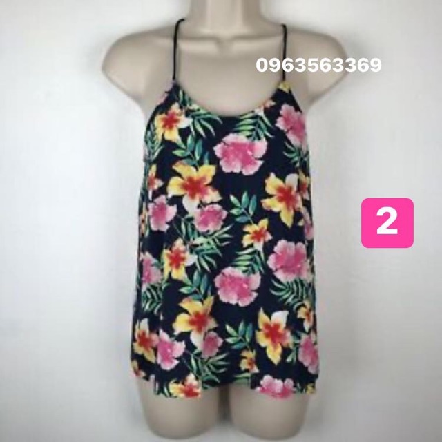 Áo lanh 2 dây sợi bún xuất Mỹ - xuất dư xịn