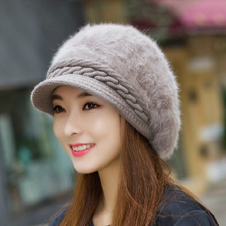 Mũ len lông thỏ cao cấp