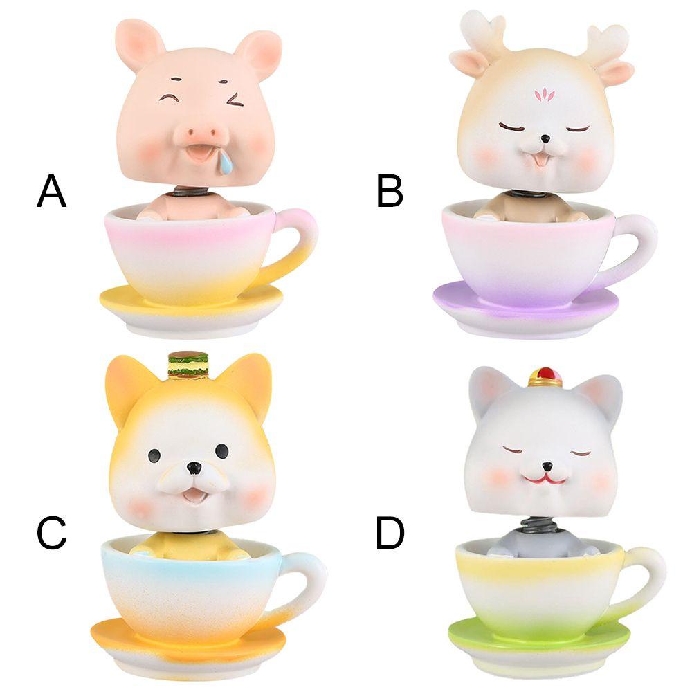 Đồ trang trí Tượng Hươu / Mèo / Heo Dùng Trang Trí Phòng Khách