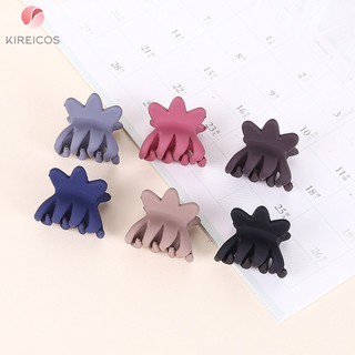 FREESHIP TOÀN QUỐC 50K - Set 6 Kẹp Gấp Tóc Nhỏ Nhám 4 Chấu Đủ Màu Hàn Quốc No. 161