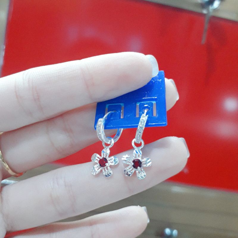 bông tai hoa bạc cho bé🌼 YN JEWELRY