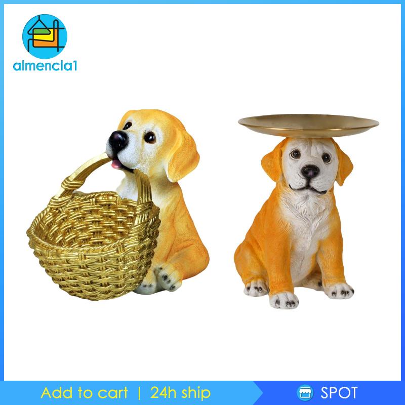 Giỏ Đựng Đồ Dùng Văn Phòng / Đồ Dùng Hình Chú Chó Để Bàn Trang Trí