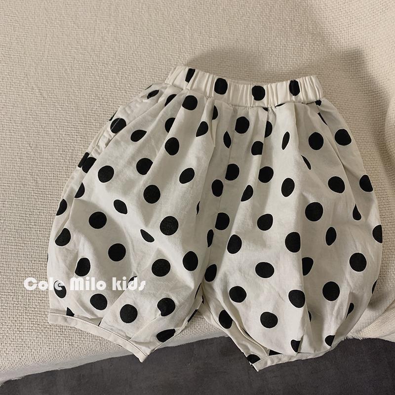 [Babycat Hàng Có Sẵn Bán Chạy Quần Short Ống Rộng Phong Cách Hàn Nhật Hàn Quốc Thời Trang Mùa Hè 2022 Dành Cho Bé Gái