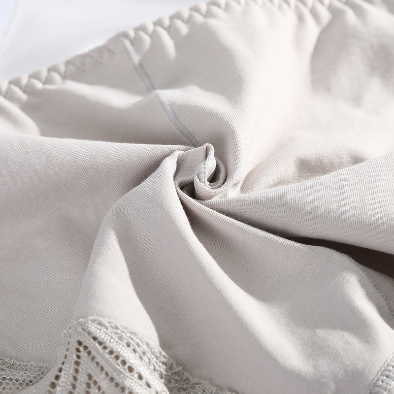 Quần lót LEVAO cotton eo trung màu đơn sắc thời trang thoải mái cho nữ