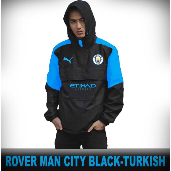 Áo Khoác Dù Size Lớn In Họa Tiết Rover Man City Cho Nam