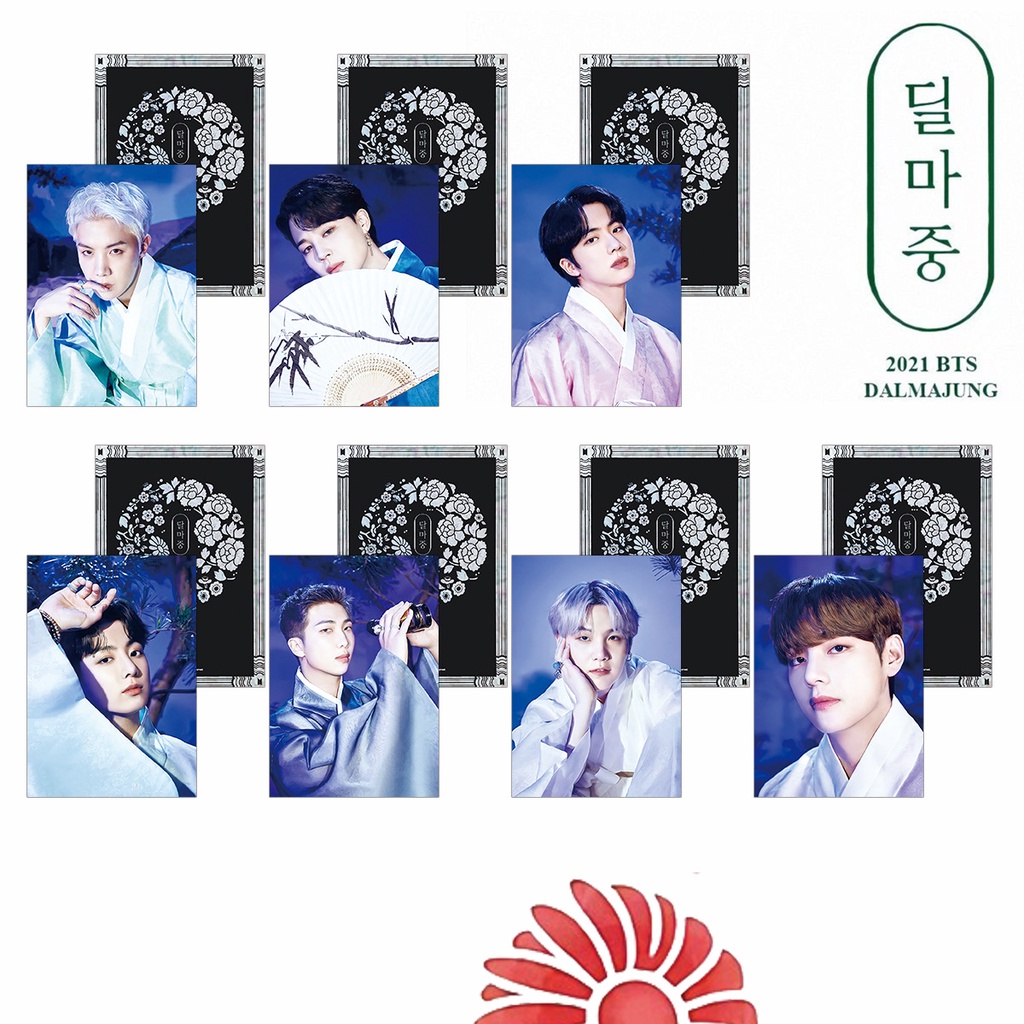 Photocard nhóm nhạc BTS - photo card BTS  - ảnh dalmajung- hàng unoff