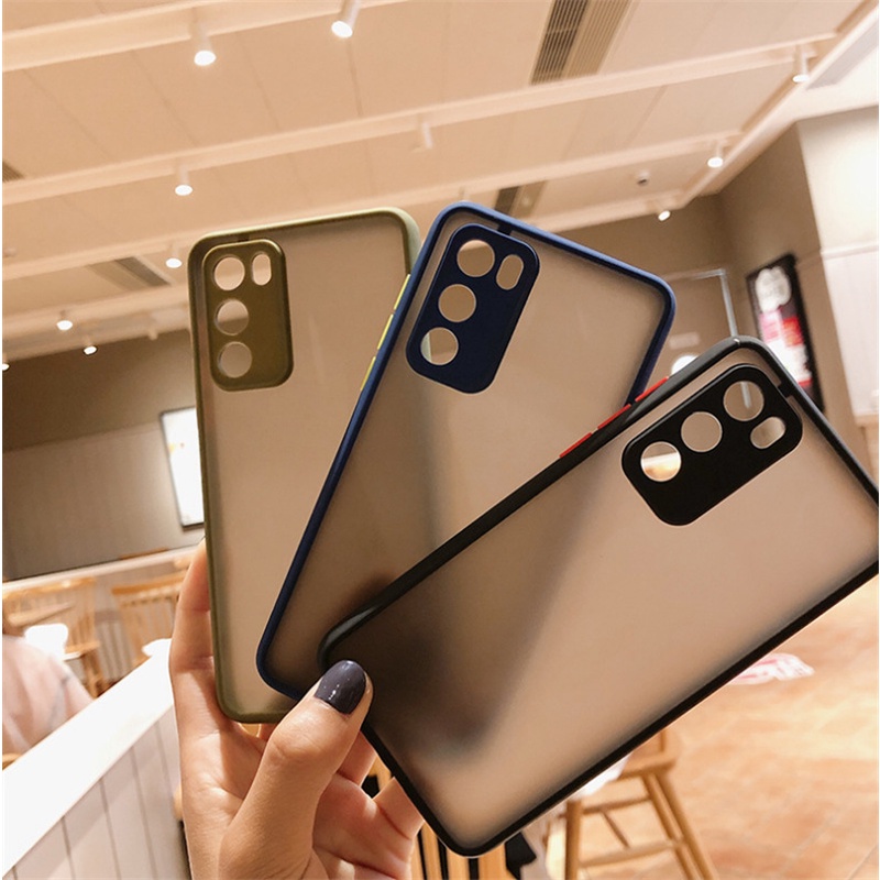 Ốp điện thoại trong suốt nhám chống sốc thời trang cho VIVO V20 SE X70 X60 X50 Pro 4G 5G