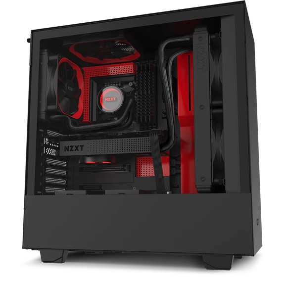 Vỏ Case NZXT H510 MATTE (Mid Tower/Màu Trắng/ Đen/ Đỏ)