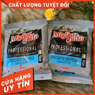 Thức ăn khô cho mèo Morando gói 400g.