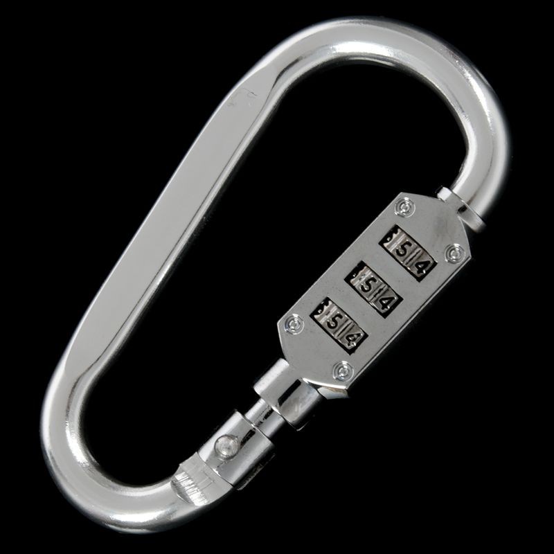 Móc Khóa 3 Số Đa Năng Tiện Lợi Khóa Mũ Bảo Hiểm, Khóa Cửa, Khóa xe