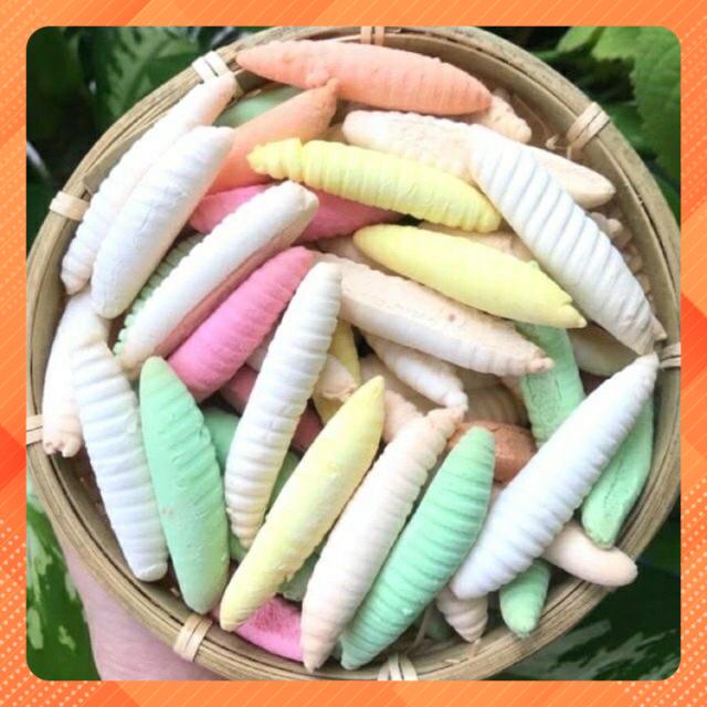 Bánh con đuông dừa mix vị (gợi nhớ tuổi thơ)