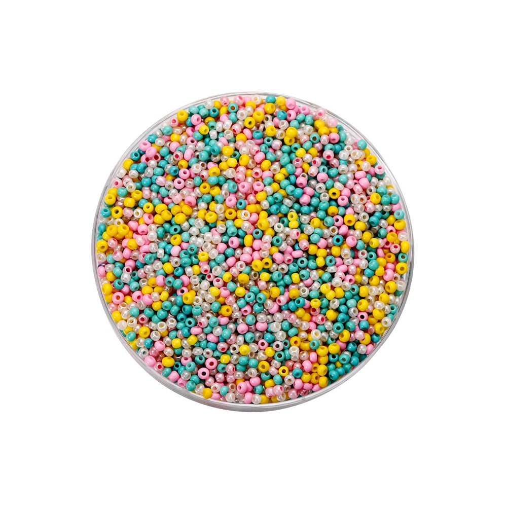 Set hạt xỏ St.kunkka bằng thủy tinh chất lượng cao 2mm 10g tùy chọn màu sắc