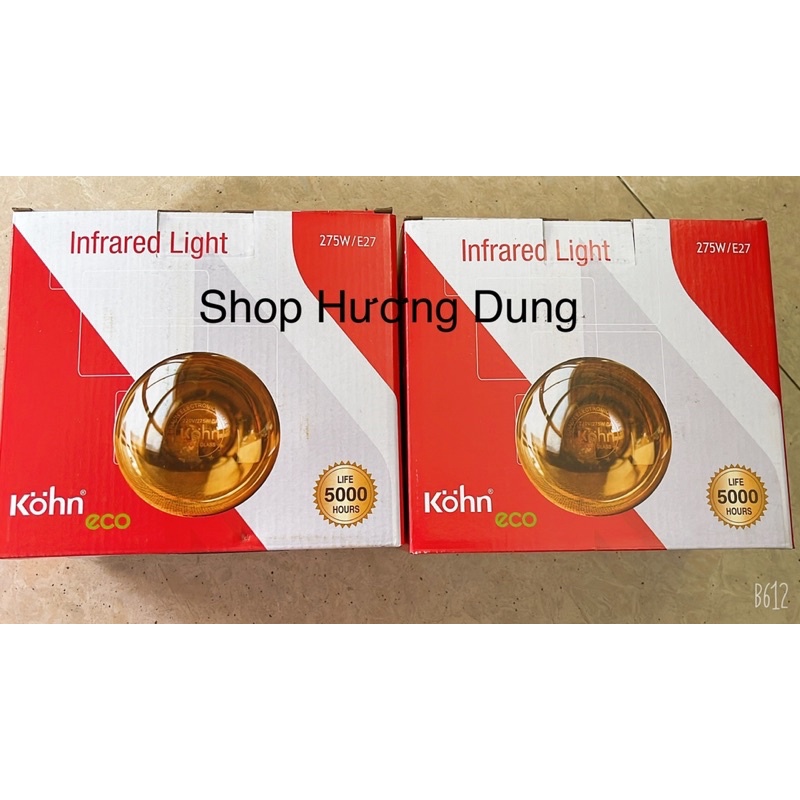 Bóng đèn sưởi nhà tắm hàng chính hãng Kohn 275W