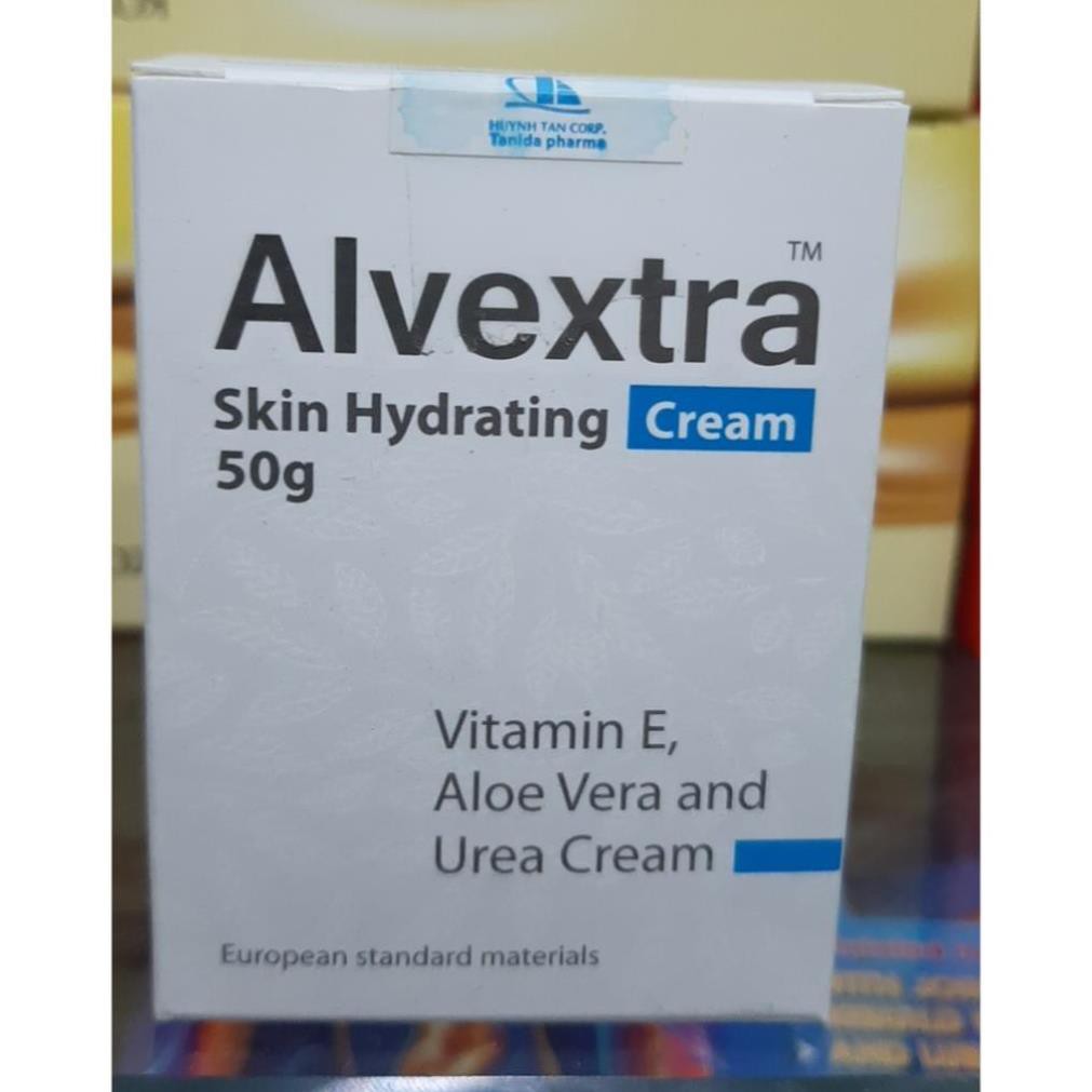 (chính hãng) kem dưỡng ẩm alvextra lọ 50gr