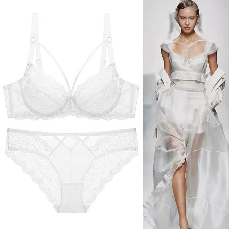 Đồ lót Mand ren nơ dây chéo ko đệm có gọng - BL | BigBuy360 - bigbuy360.vn