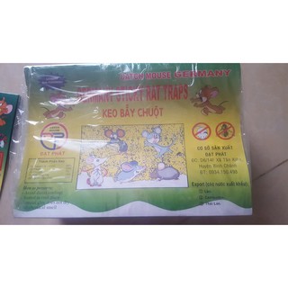 Combo sỉ 100 miếng (5 lốc) keo dính chuột