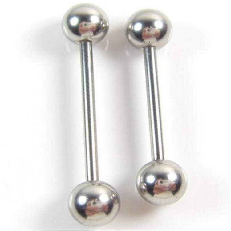 Set 10 Khuyên Rốn / Lưỡi / Rốn Bằng Thép Không Gỉ