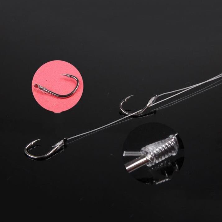 Lưỡi Câu Cá Lưỡi Câu Đôi Buộc Sẵn Lưỡi Câu Siêu Bén Chuyên Câu Đài LC2-A đồ câu FISHING_HD