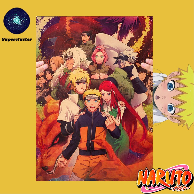 Poster Phim Naruto 50.5x35cm