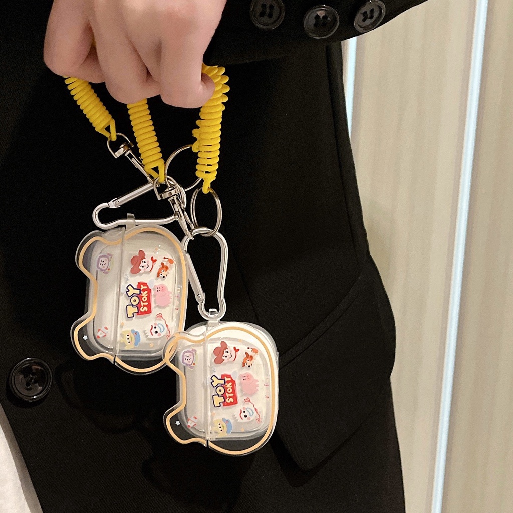Vỏ Bảo Vệ Hộp Sạc Tai Nghe Airpod 1 2 3 pro Bằng tpu Mềm Họa Tiết Hoạt Hình toy Story Dễ Thương