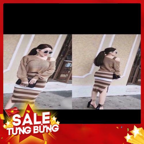 Nhập WAPCK111 giảm 25k đơn từ 200k - RUBI SHOP-SÉT VÁY BOBY PHỐI ÁO LEN (kèm ảnh thật-video) -Hàng nhập khẩu