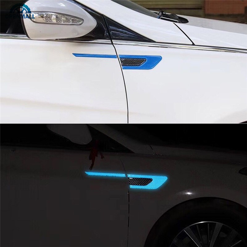 Set 2 sticker phản quang cảnh báo chuyên dụng cho xe hơi