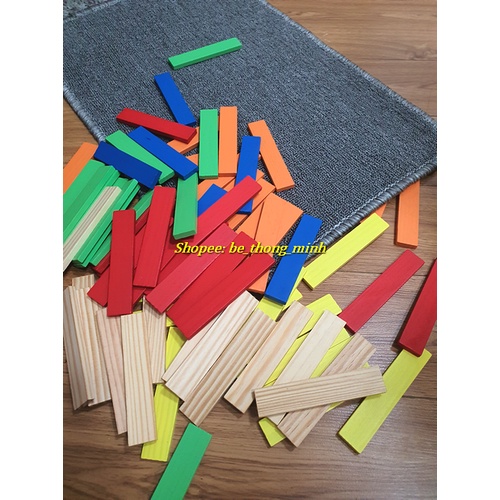 BỘ XẾP HÌNH KAPLA 100 THANH GỖ