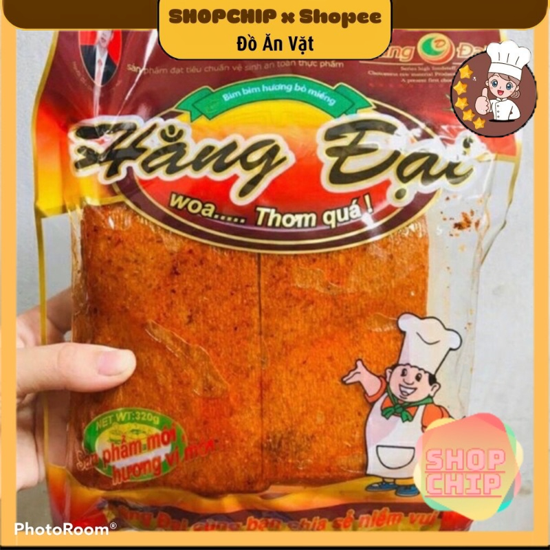 Bò Miếng Hằng Đại Gói To Ăn Thả Ga, snack Bò Miếng, đồ ăn vặt hot, ăn vặt tuổi thơ cổng trường