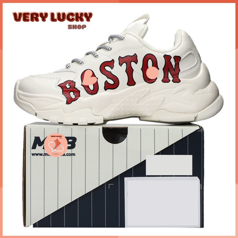 Giày Thể Thao Sneaker MLB BOSTON Nam Nữ giá giẻ học sinh sinh viên Da Bò cao cấp rep 11