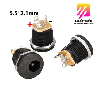 Đầu Jack Nguồn DC 5.5x2.1mm (Đực,Cái) 5 Cái