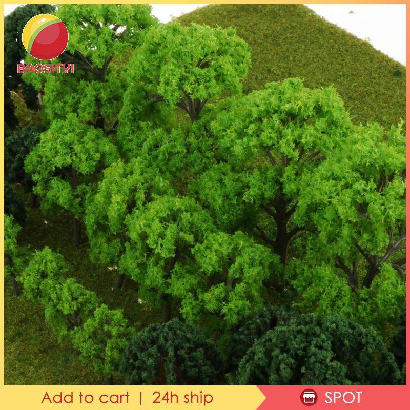 20 Cây Mô Hình Trang Trí Tiểu Cảnh Tỉ Lệ 1/100