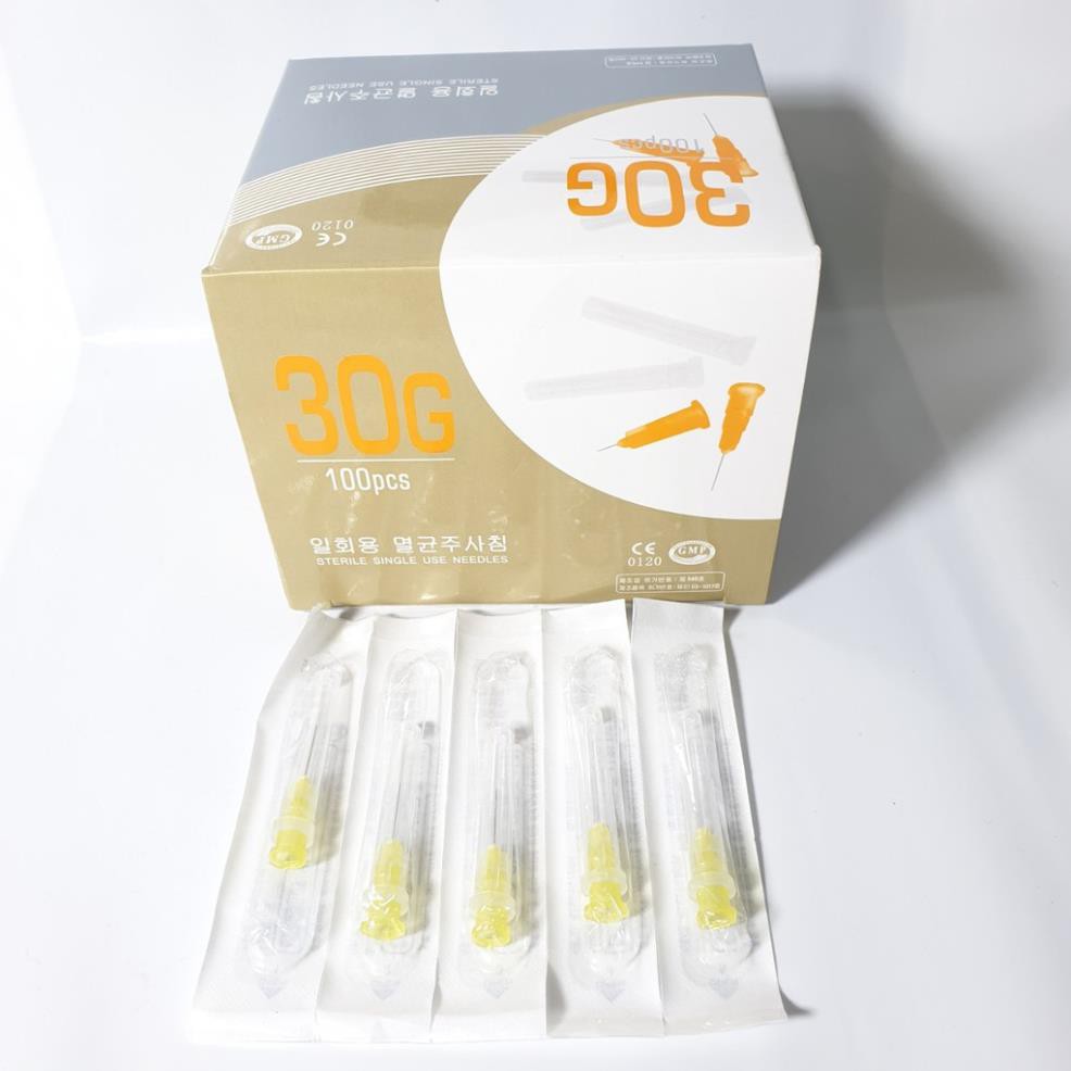 tách lẻ Đầu kim tiêm dưỡng chất meso 30G của hãng Sungshim Hàn Quốc 4mm, 13mm | BigBuy360 - bigbuy360.vn