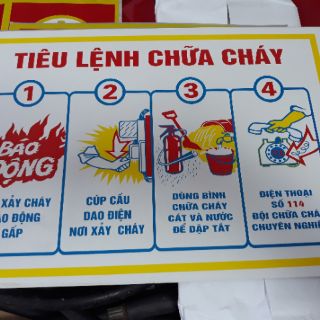 Bộ nội quy tiêu lệnh pccc