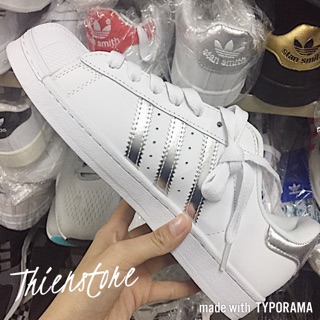Giày thể thao Adidas Superstar White Silver