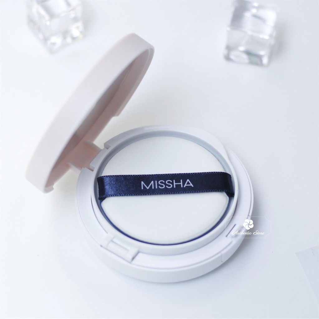 [HÀNG CHÍNH HÃNG] Phấn Nước Che Phủ Hoàn Kiềm Dầu Missha M Magic Cushion Cover Lasting SPF50+/PA+++ 15g