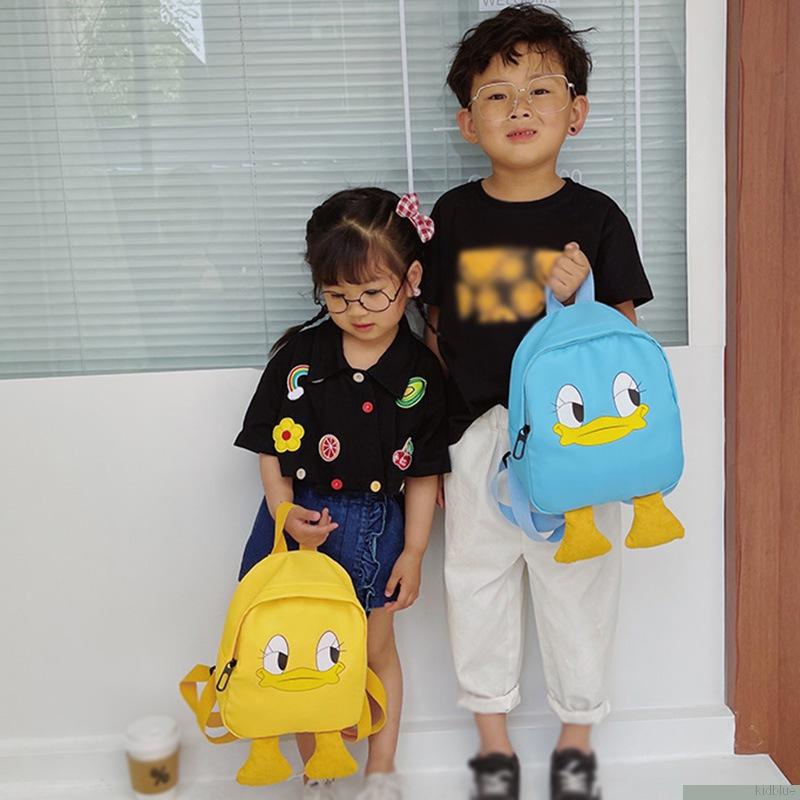 Balo đeo vai hình vịt con dễ thương cho bé