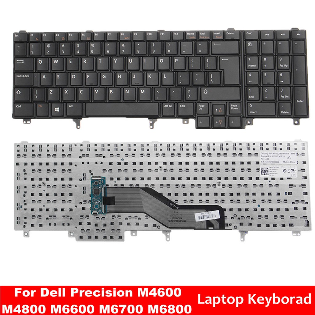 Bàn Phím Laptop Dell Latitude  E6530 E6520 E5520 E 5520M E5530 E6540 Dell Precision M4600 M4700 M6600 M6700 ĐÈN LED