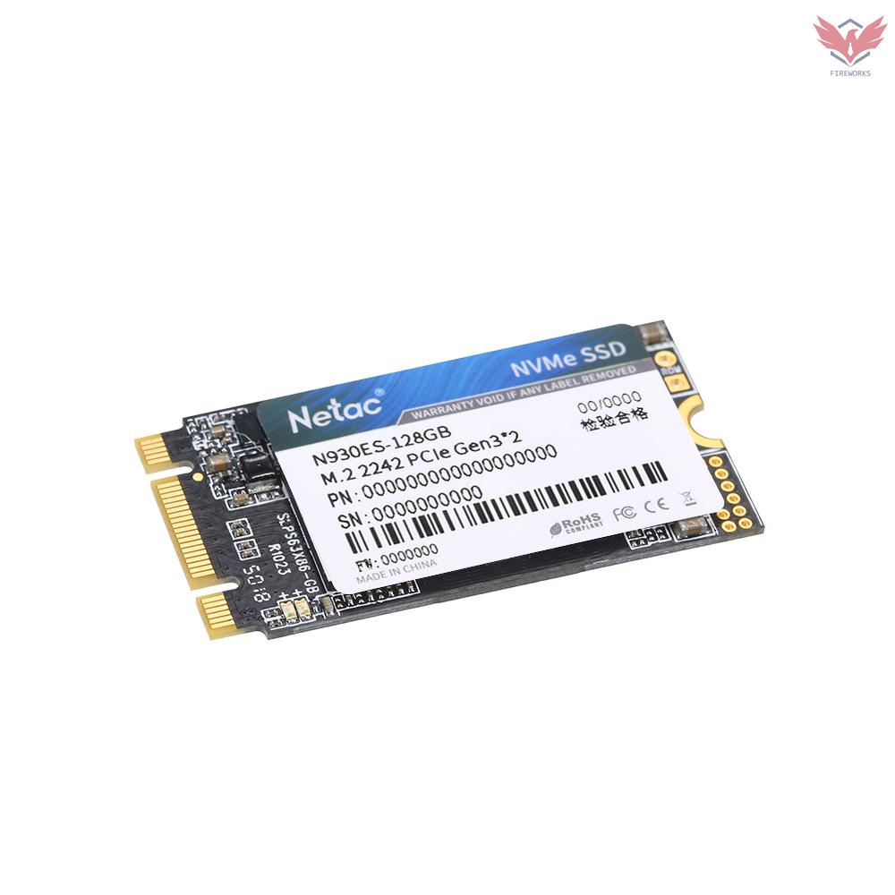Ổ Cứng Fir Netac N930Es Nvme M.2 2242 Ssd Gen3X2 Pcie 3d Mlc / Tlc Nand 128gb | BigBuy360 - bigbuy360.vn