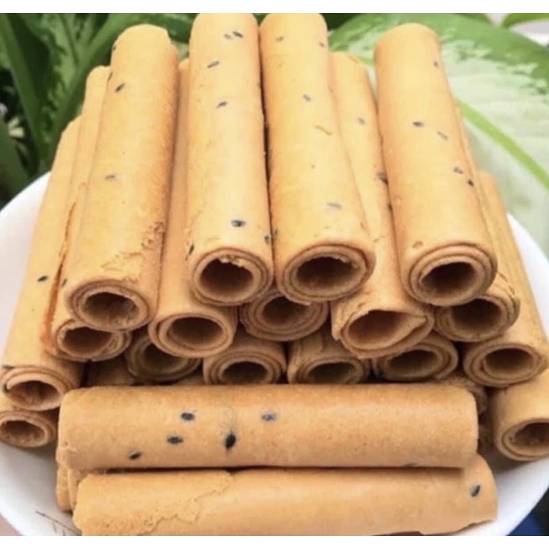 BÁNH KẸP CUỘN GIÒN MÈ